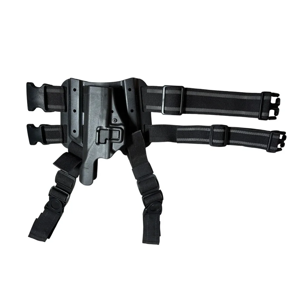 Blackhawk Serpa Level 2 Tactical Holster Platform Drop Leg Rig Black Utility‎
